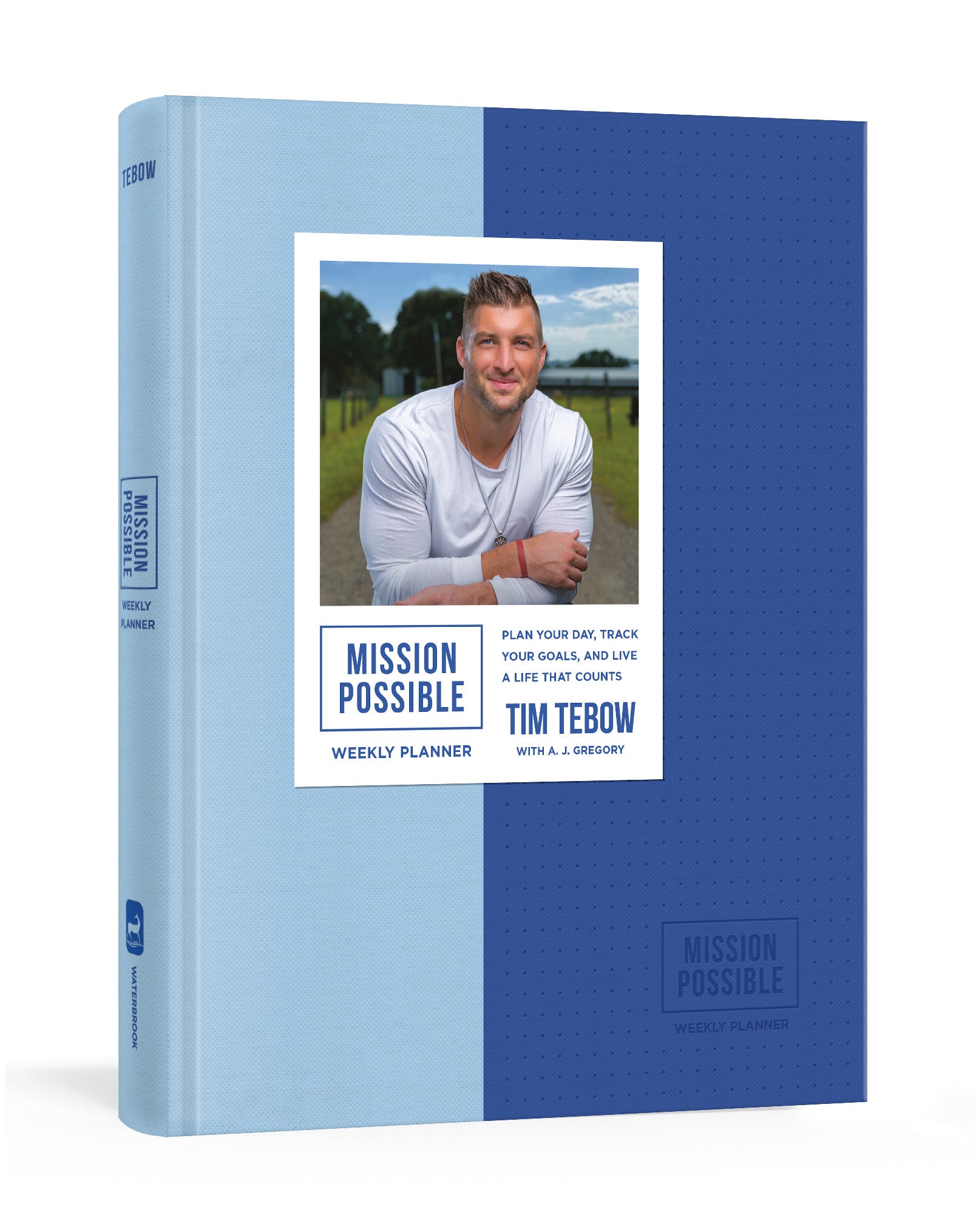 Undated 12 Month Diary/Planner: Mission Possible Weekly Planner: Plan Your Day, Track Your Goals, and Live a Life That Counts