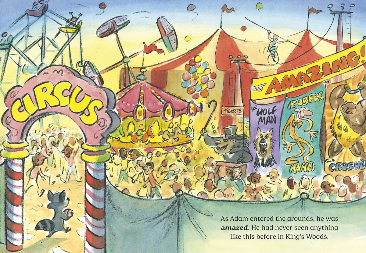 Circus Lights: A Story of Forgiveness (Adventures Of Adam Racoon Series)