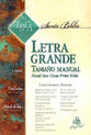 Lbla Letra Grande Tamano Manual Con Indice (Nasb Handsize Giant Print Black Indexed)