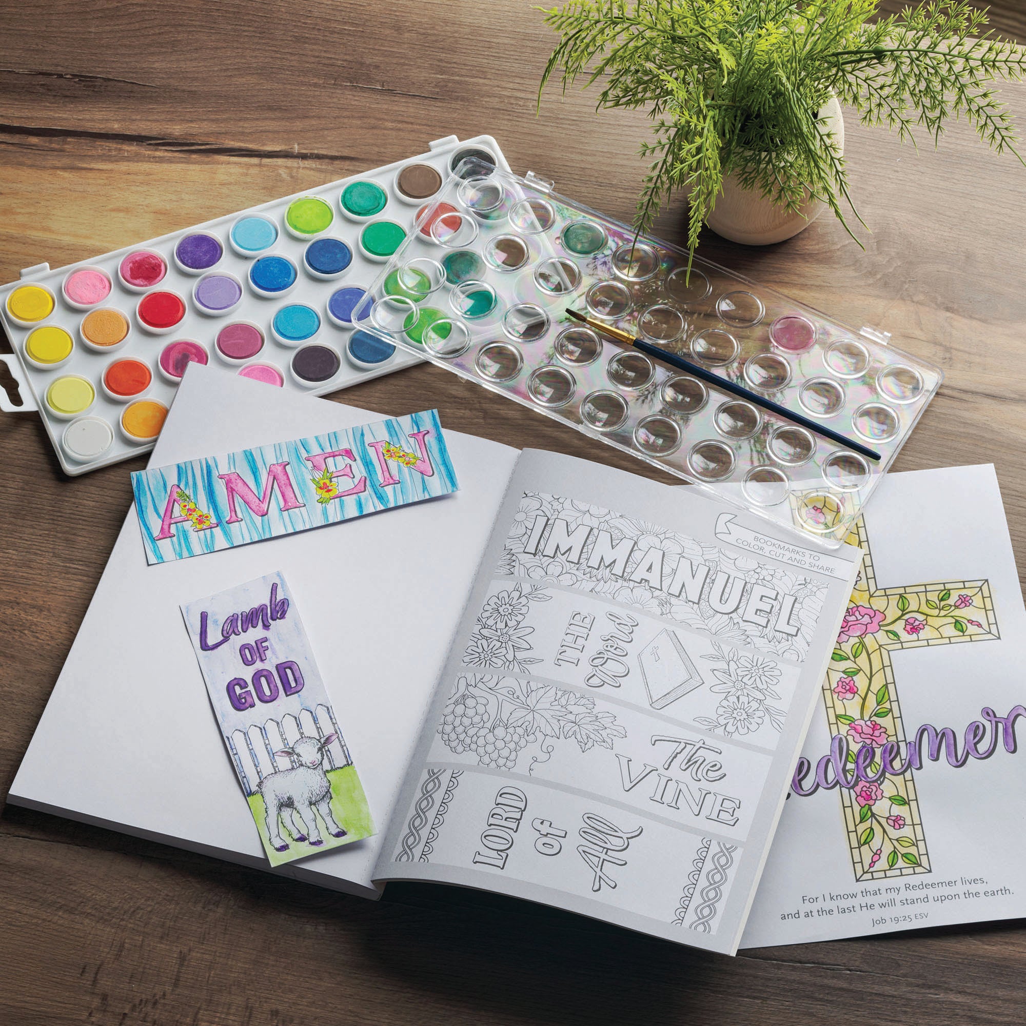 The Names of Jesus (Colouring Book)