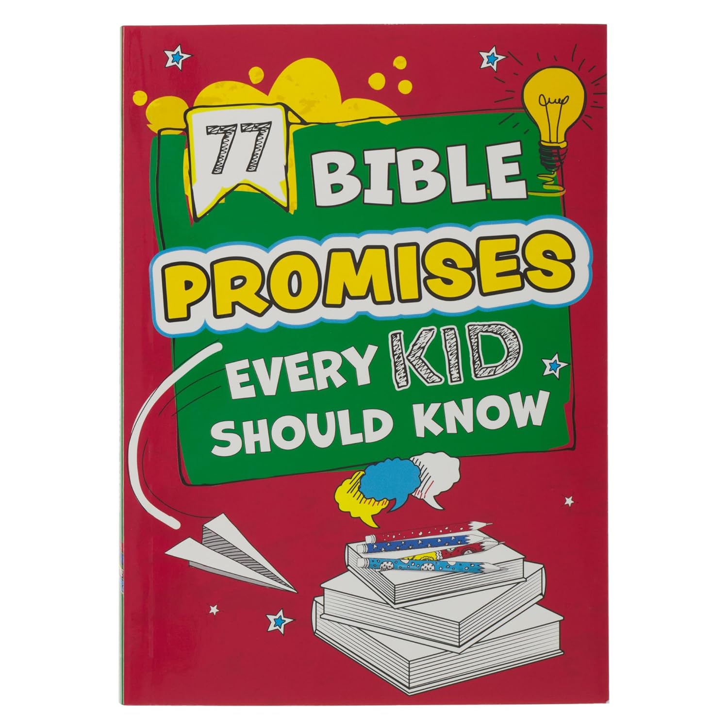 77 Bible Promises Every Kid Should Know: Coloring Book