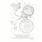 God is with Me Wherever I Go (Colouring Book)