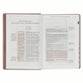 NLT The Spiritual Growth Bible, Dusty Mauve