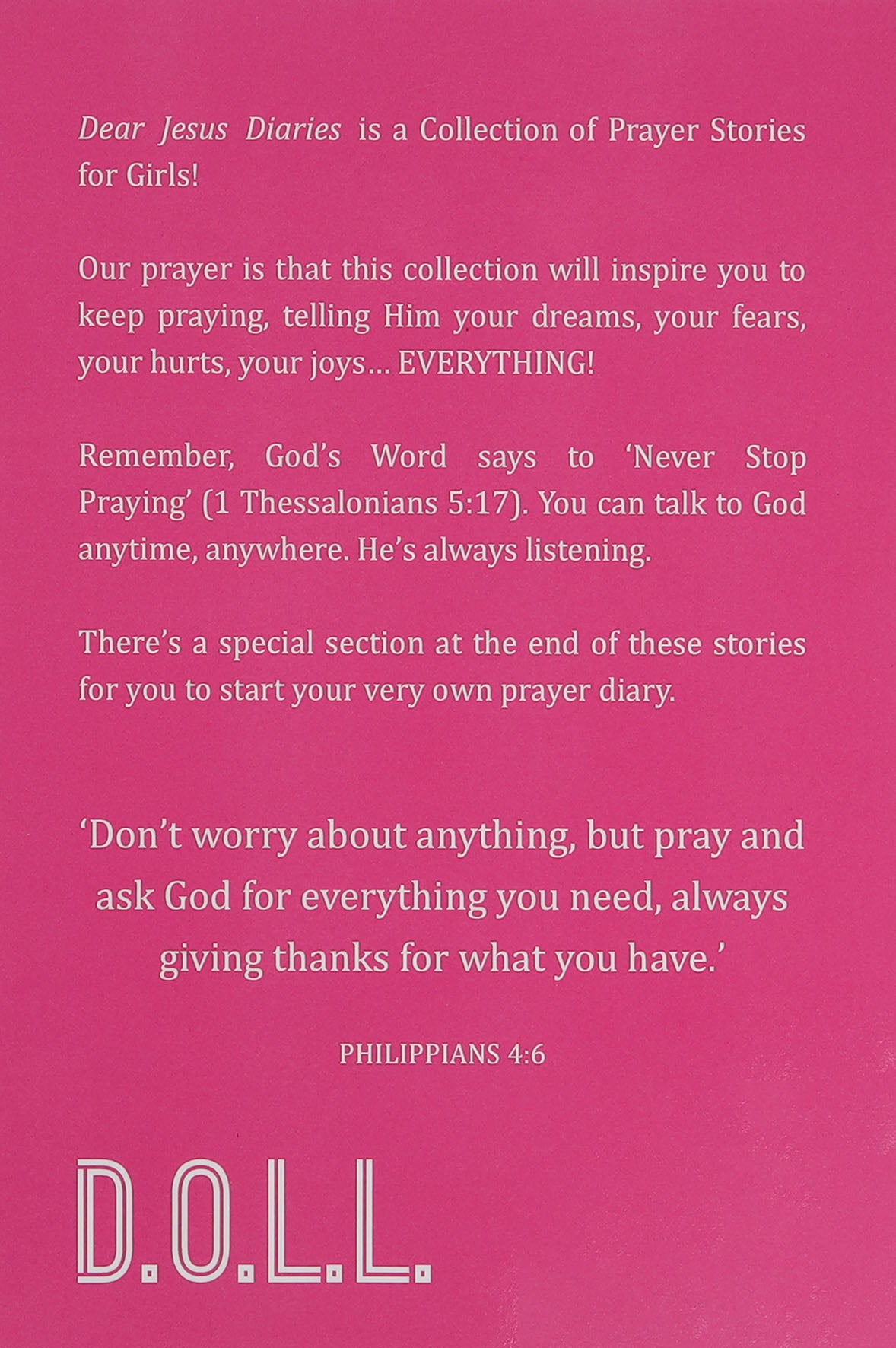 Dear Jesus Diaries