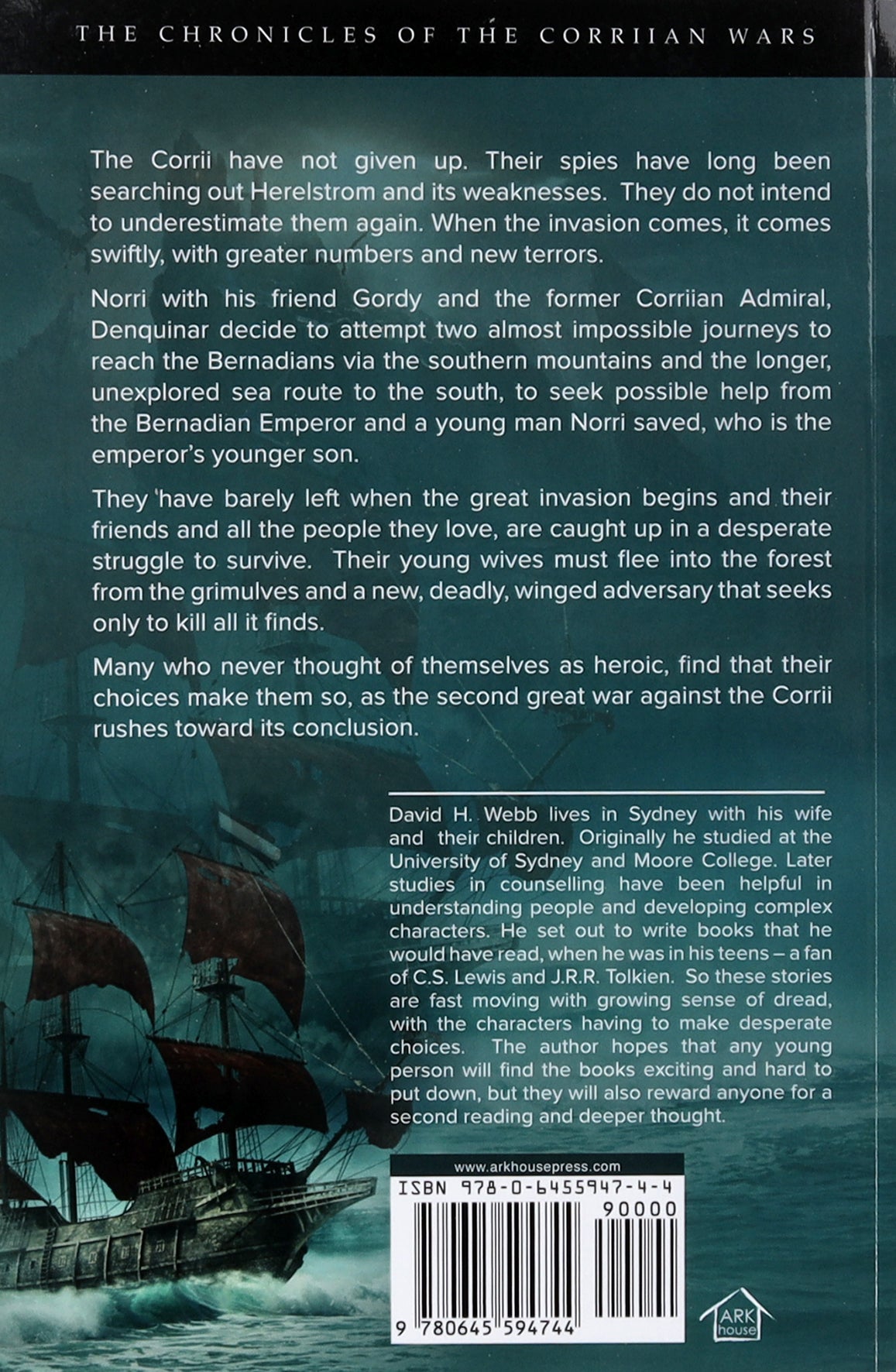 Arion: War Comes to All (#02 in Chronicles Of The Corriian Wars Series)