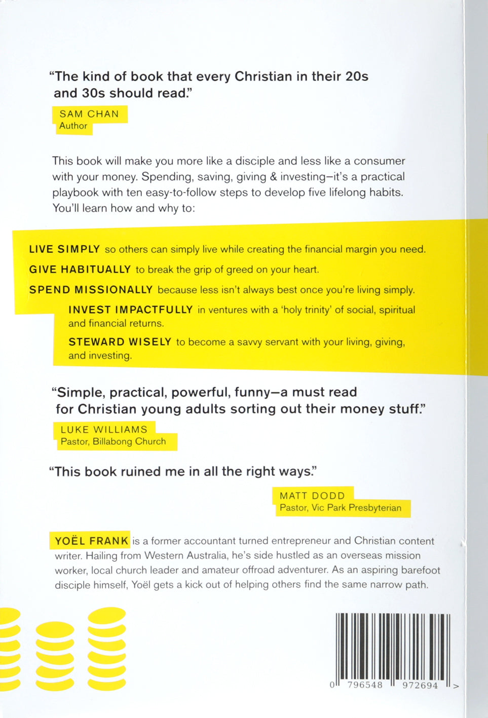 The Barefoot Disciple: Five Money Habits For Modern Disciples
