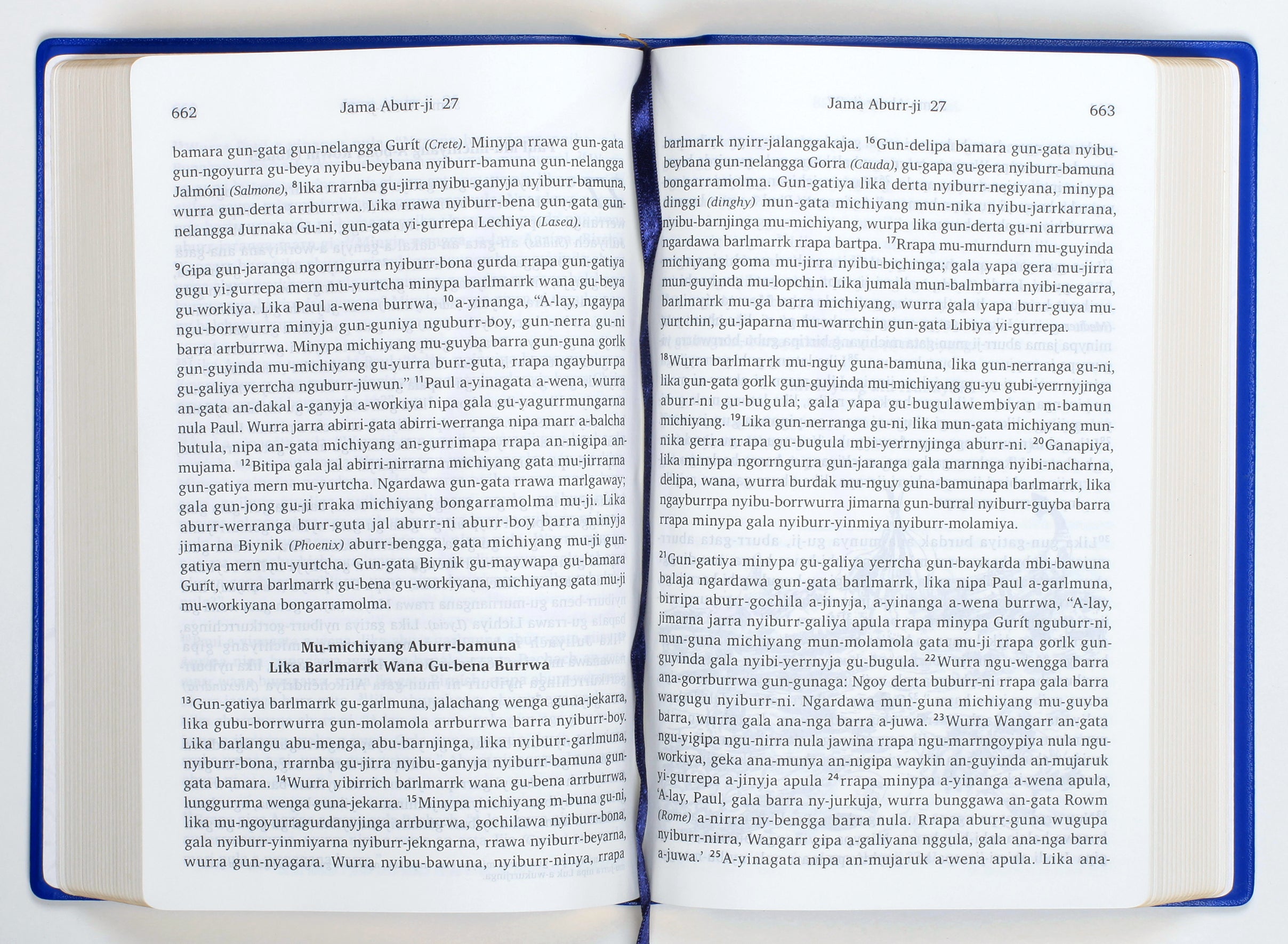Burarra New Testament Nyanyapa Arrku Gun-Nika