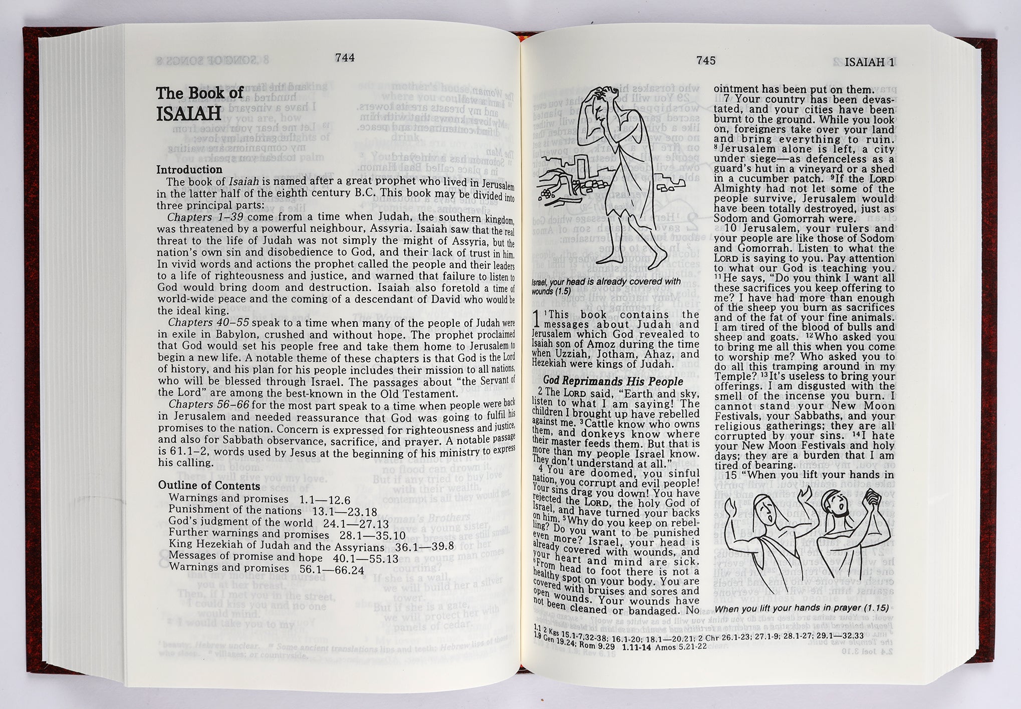 GNB Ministry Bible Burgundy (Black Letter Edition)