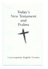 CEV New Testament With Psalms White Vinyl