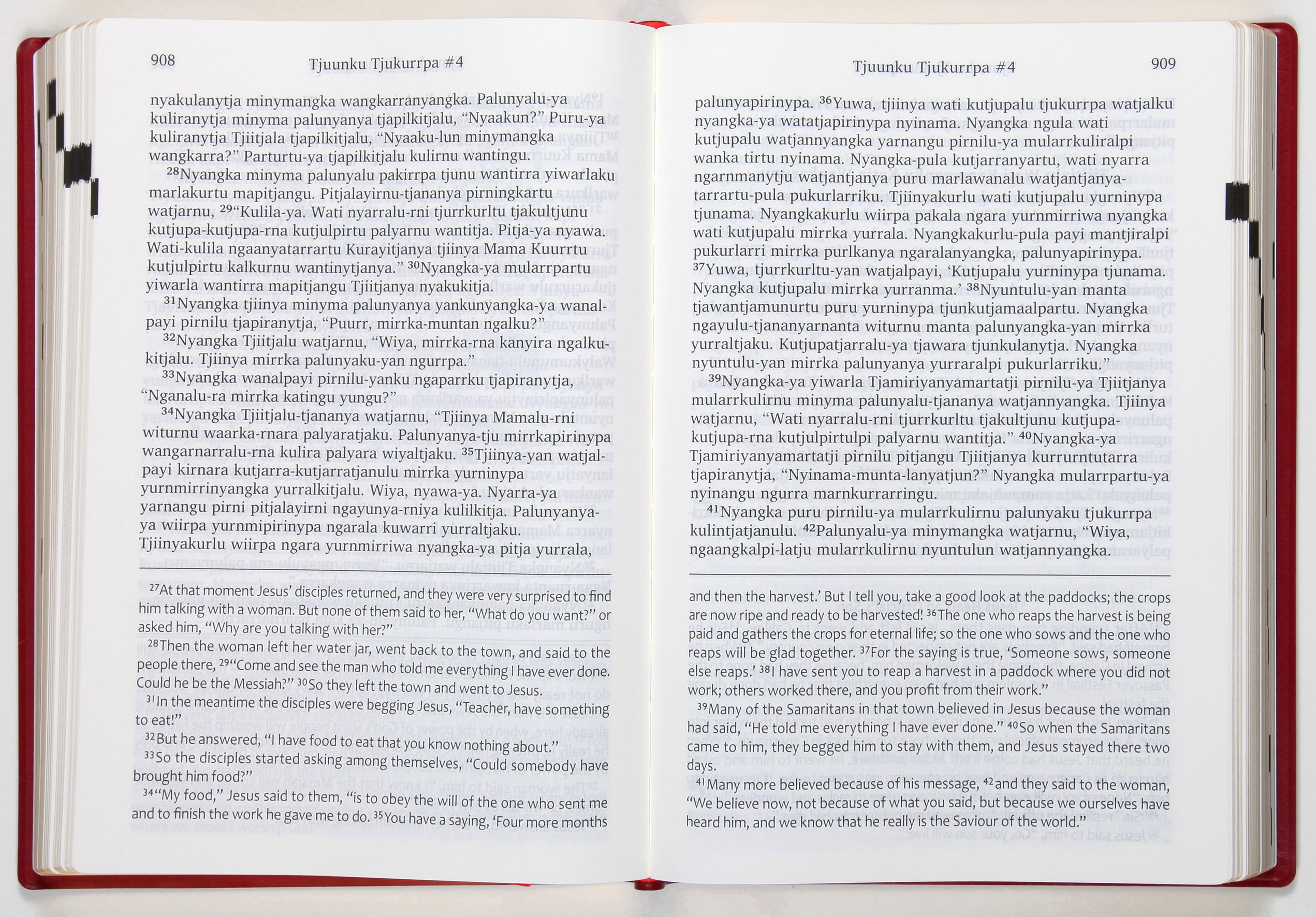 Ngaanyatjarra/English New Testament With Some Old Testament in Ngaanyatjarra Only