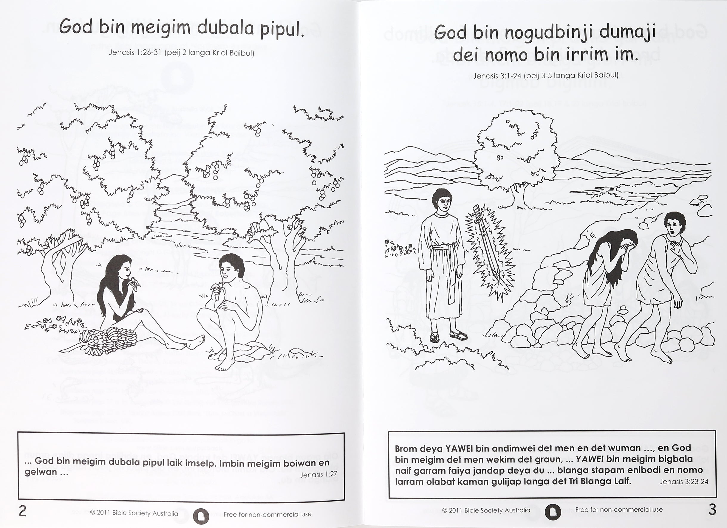 God's Story For the Outback (Kriol)