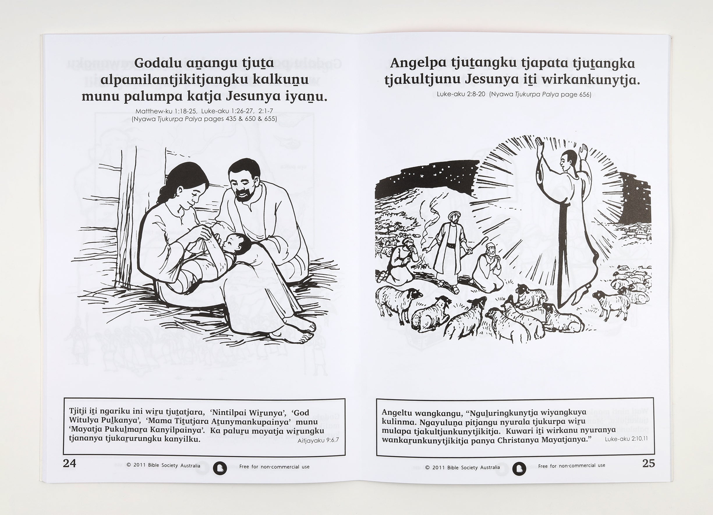 God's Story For the Outback (Pitjantjatjara)