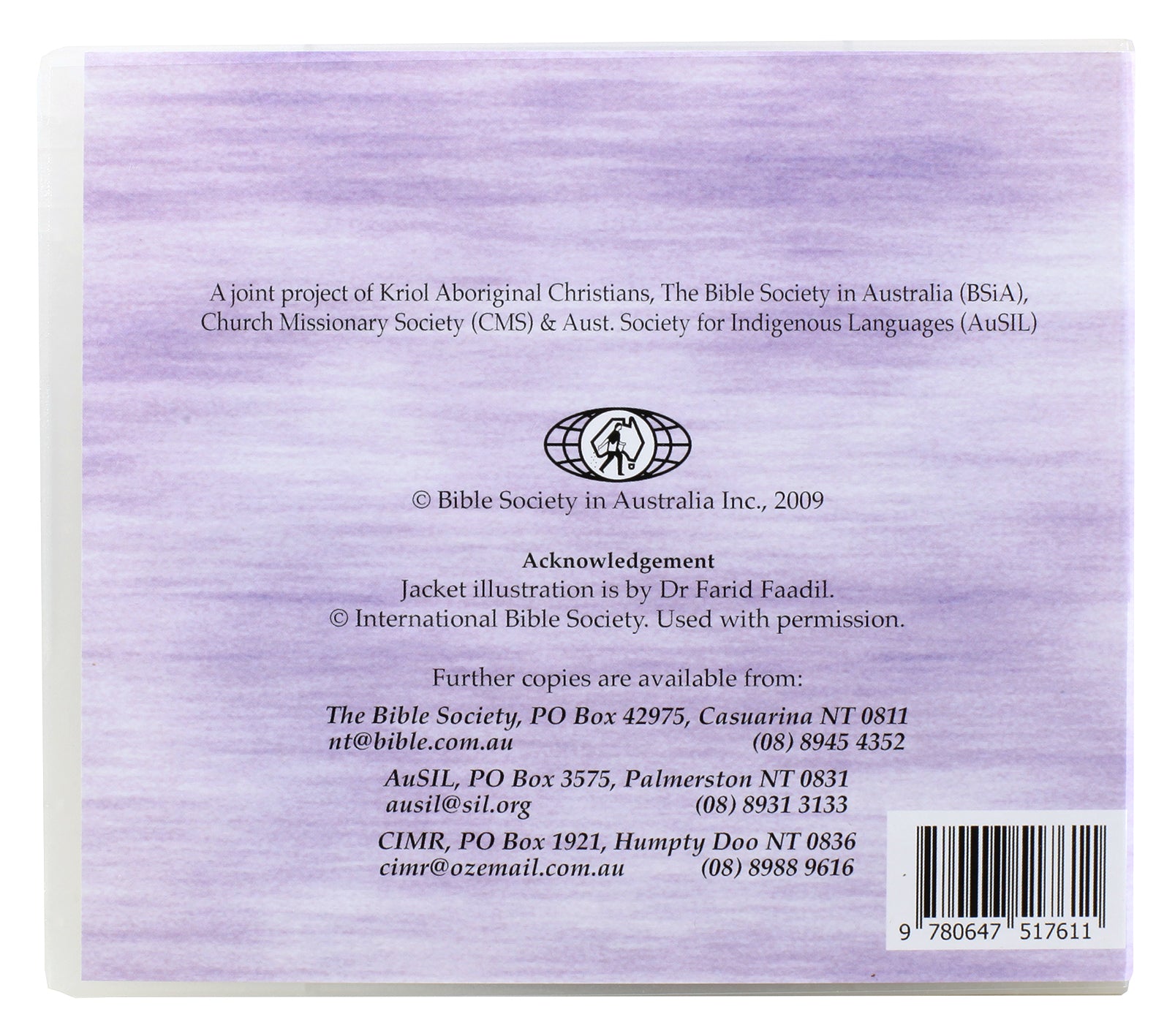 Kriol Hu Jisas Krais?: Ola Stori Brom Mak Blanga Album Wi Sabi Jisas (Gospel Of Mark On 3 Cds)