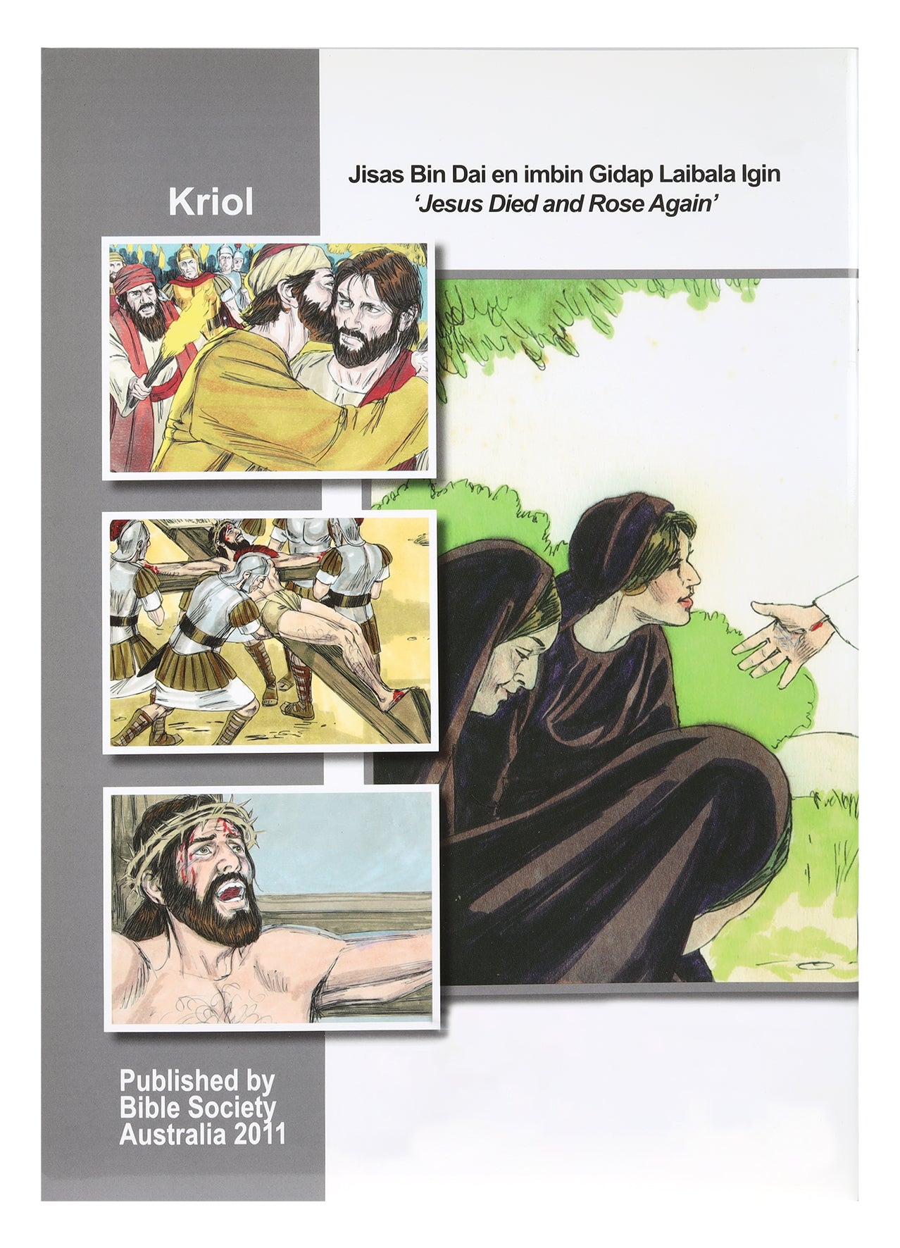 Jesus Died & Rose Again Easter Activity Book a4 size (Kriol)
