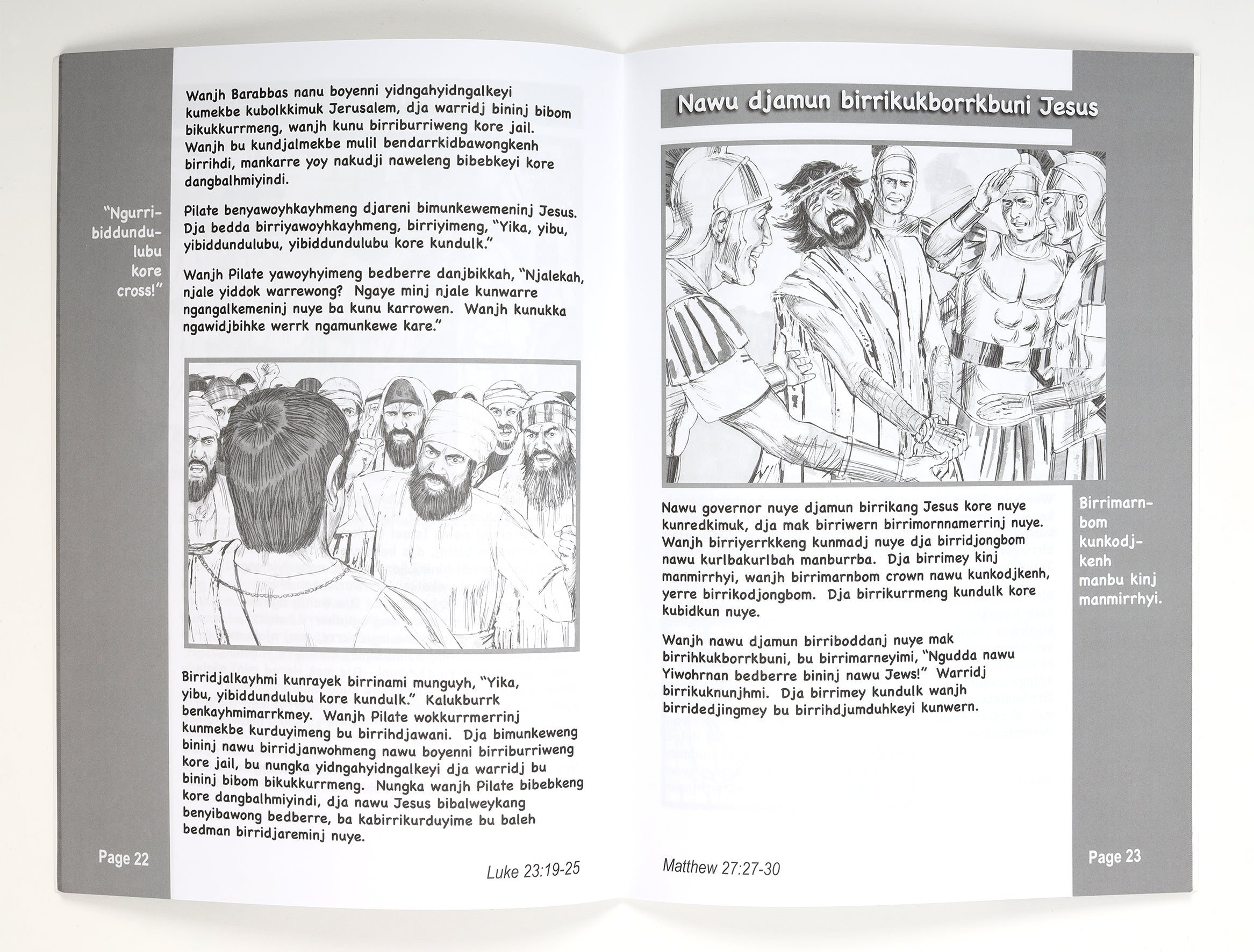 Jesus Died & Rose Again Easter Activity Book a4 size (Kunwinjku)