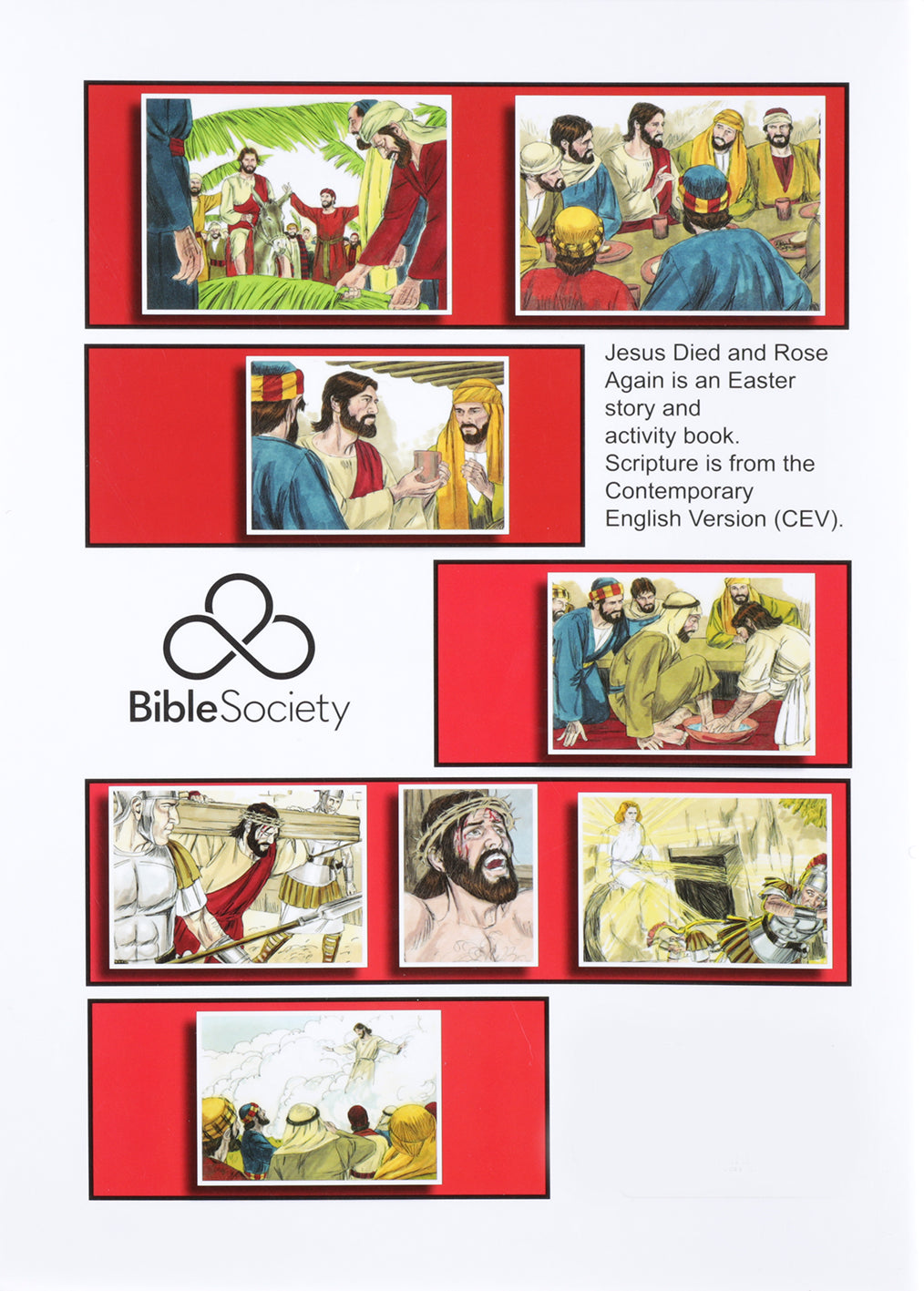 Jesus Died and Rose Again: Easter Activity Book