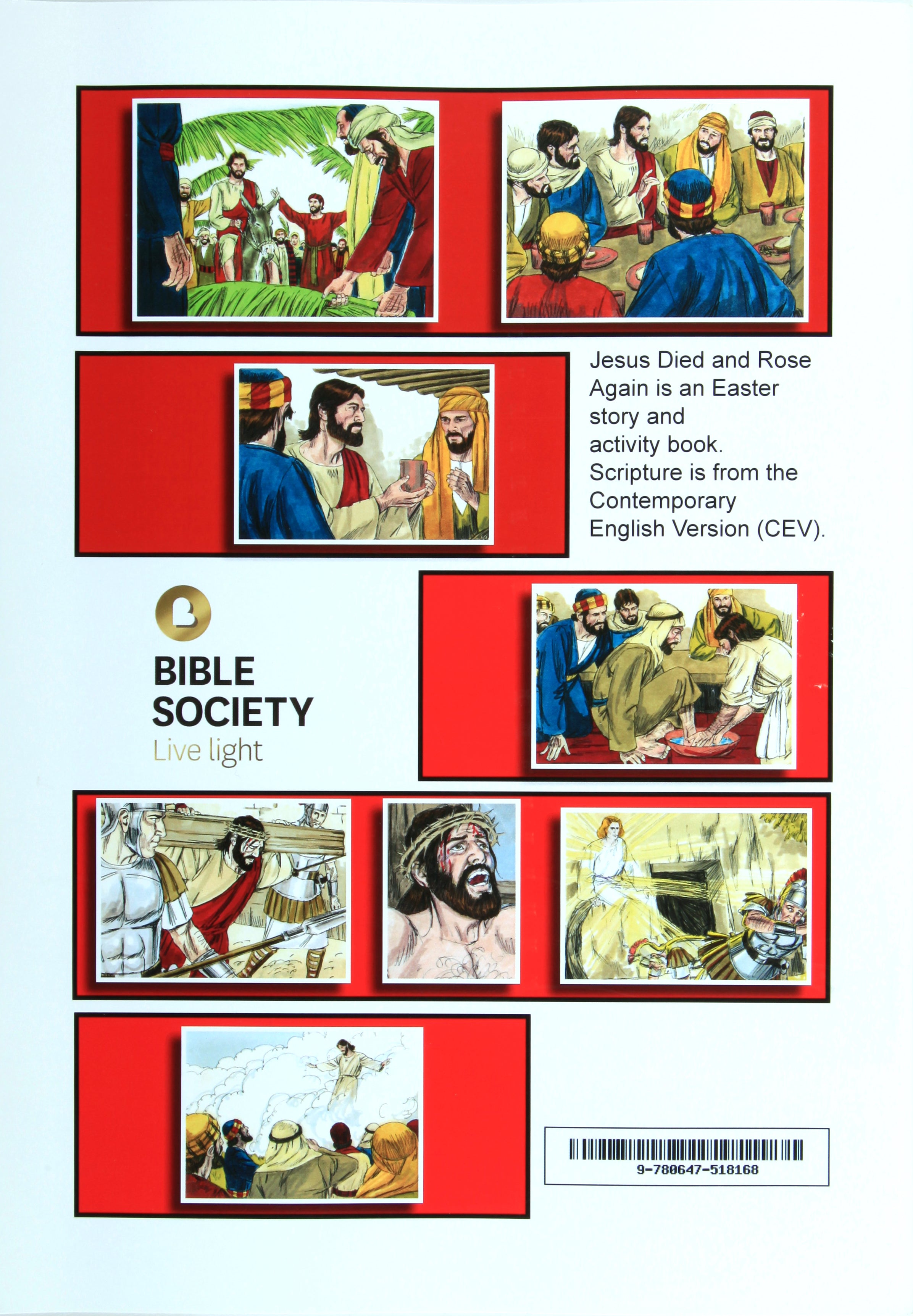 Jesus Died and Rose Again: Easter Activity Book