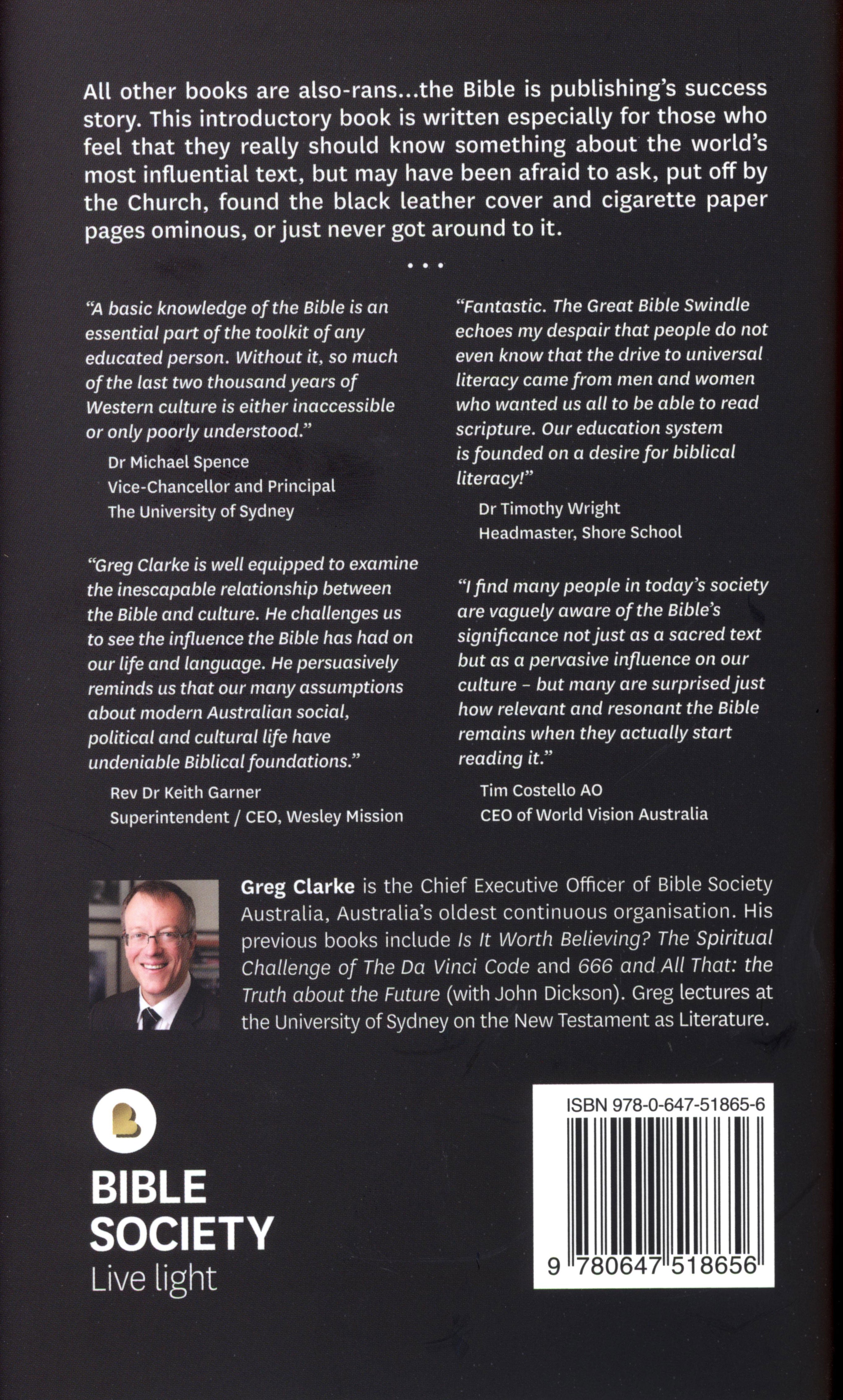 Great Bible Swindle, The...And What Can Be Done About It