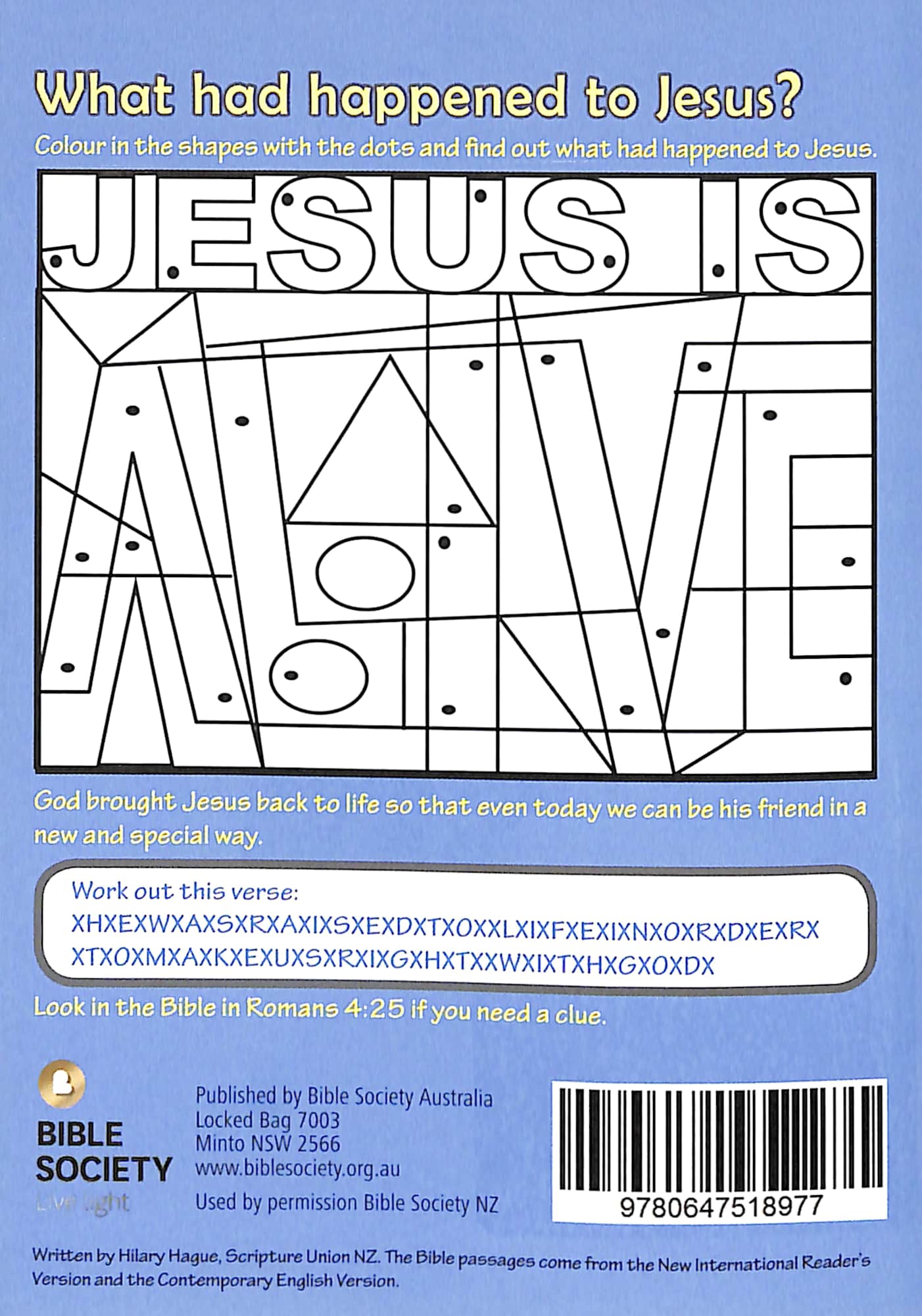 An Amazing Race - Children's Easter Leaflet (Cev)