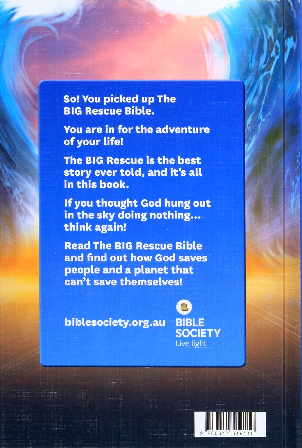 CEV the Big Rescue Bible (Cover & Illustrations 2014)