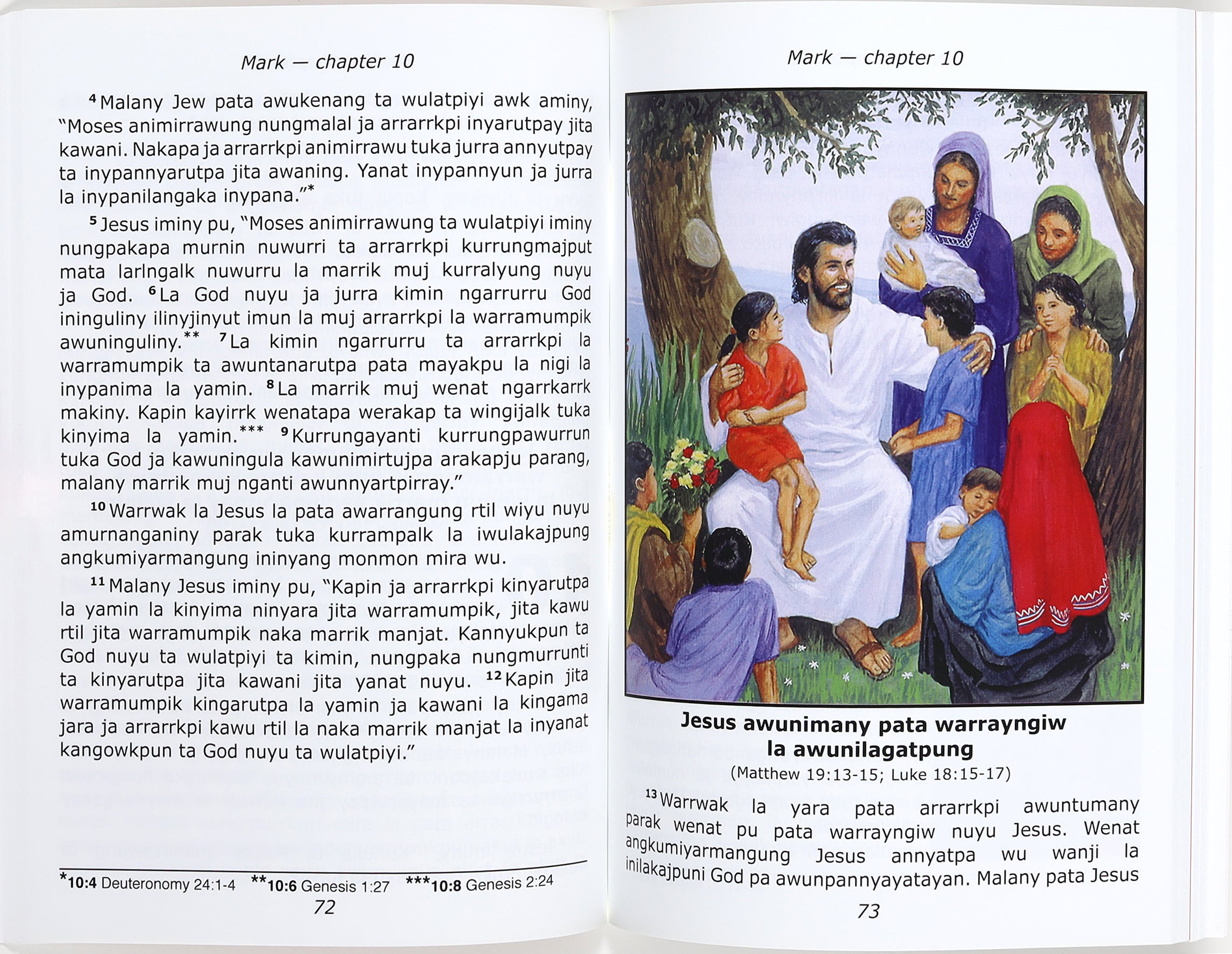 Maung God Nuyu Ngaralk Mark (Gospel Of Mark)