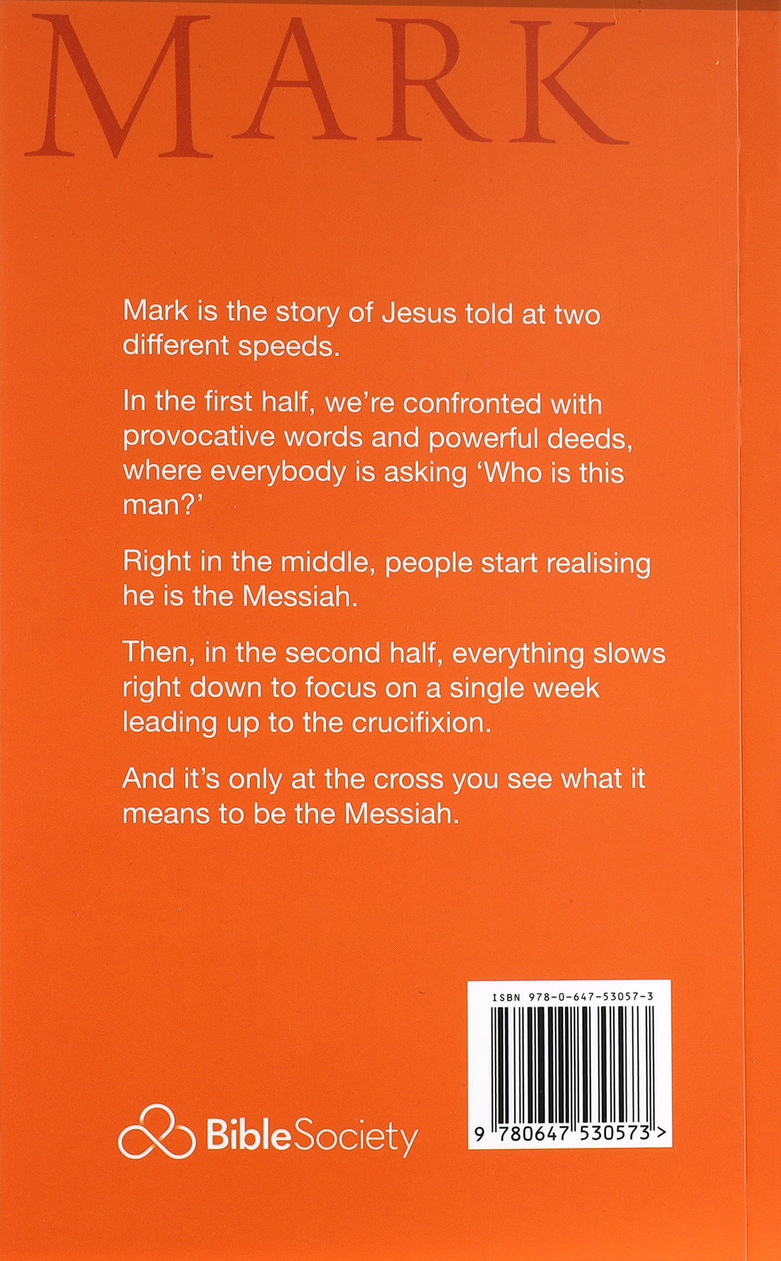 NIV Gospel of Mark