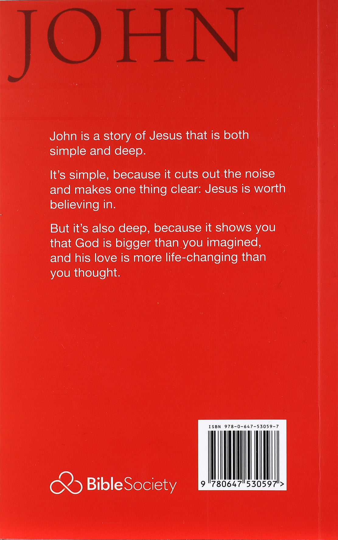 NIV Gospel of John