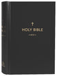 NIV Black Pew Bible Single Column With Large Print