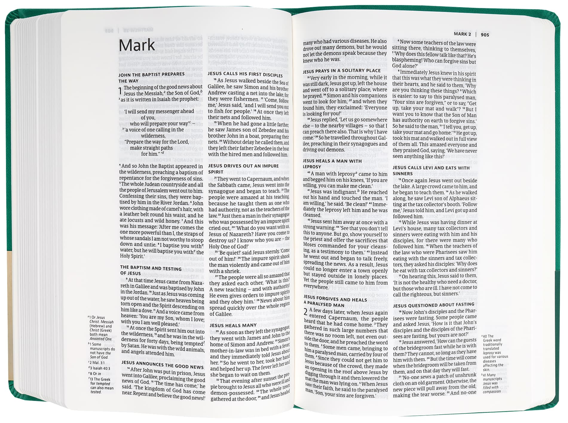 NIV Slimline Bible Rich Green