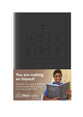 NIV Slimline Bible Charcoal