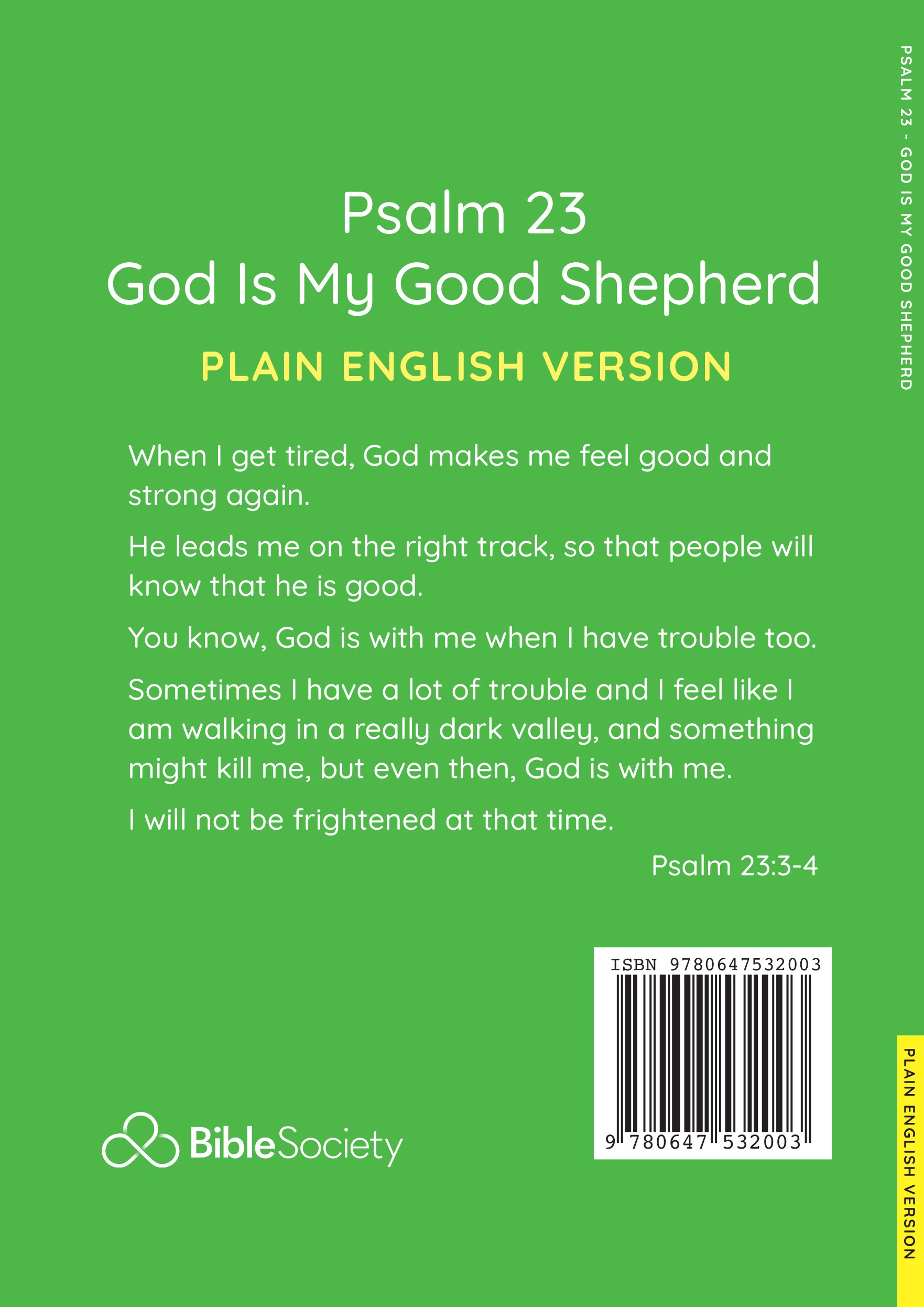 Psalm 23: God is My Good Shepherd Storybook (God’s Word for Life Series)