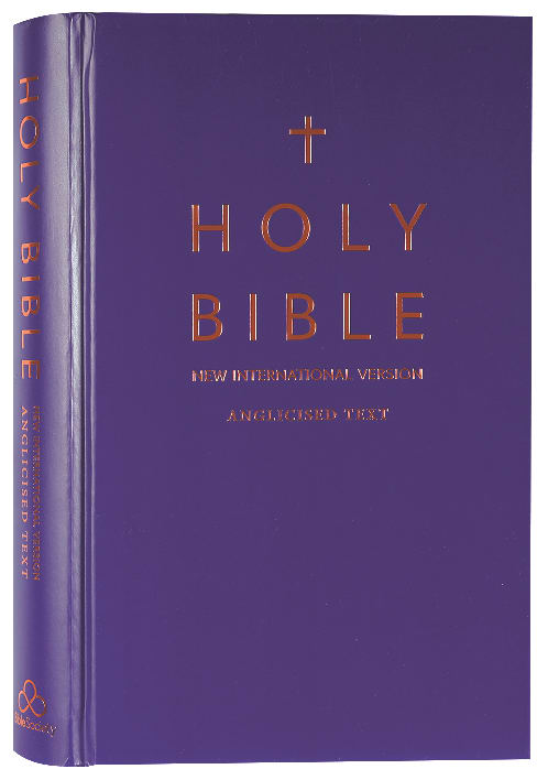 NIV Slimline Bible Ultraviolet (Anglicised) (Black Letter Edition)