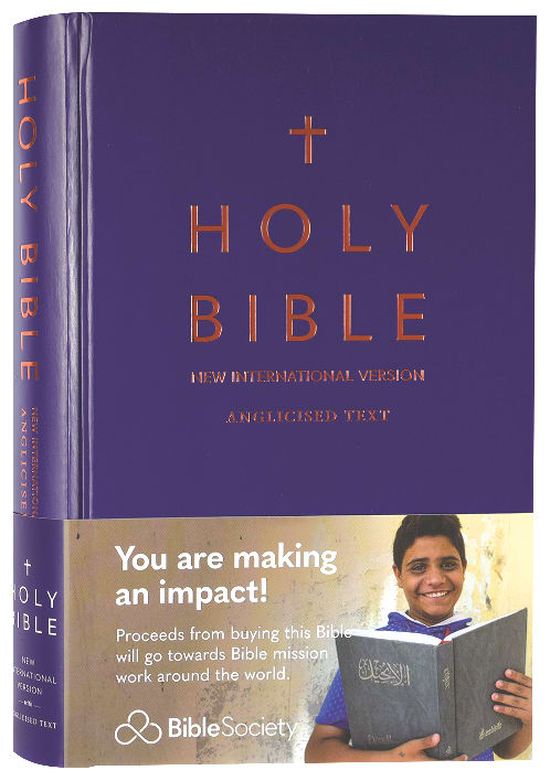 NIV Slimline Bible Ultraviolet (Anglicised) (Black Letter Edition)
