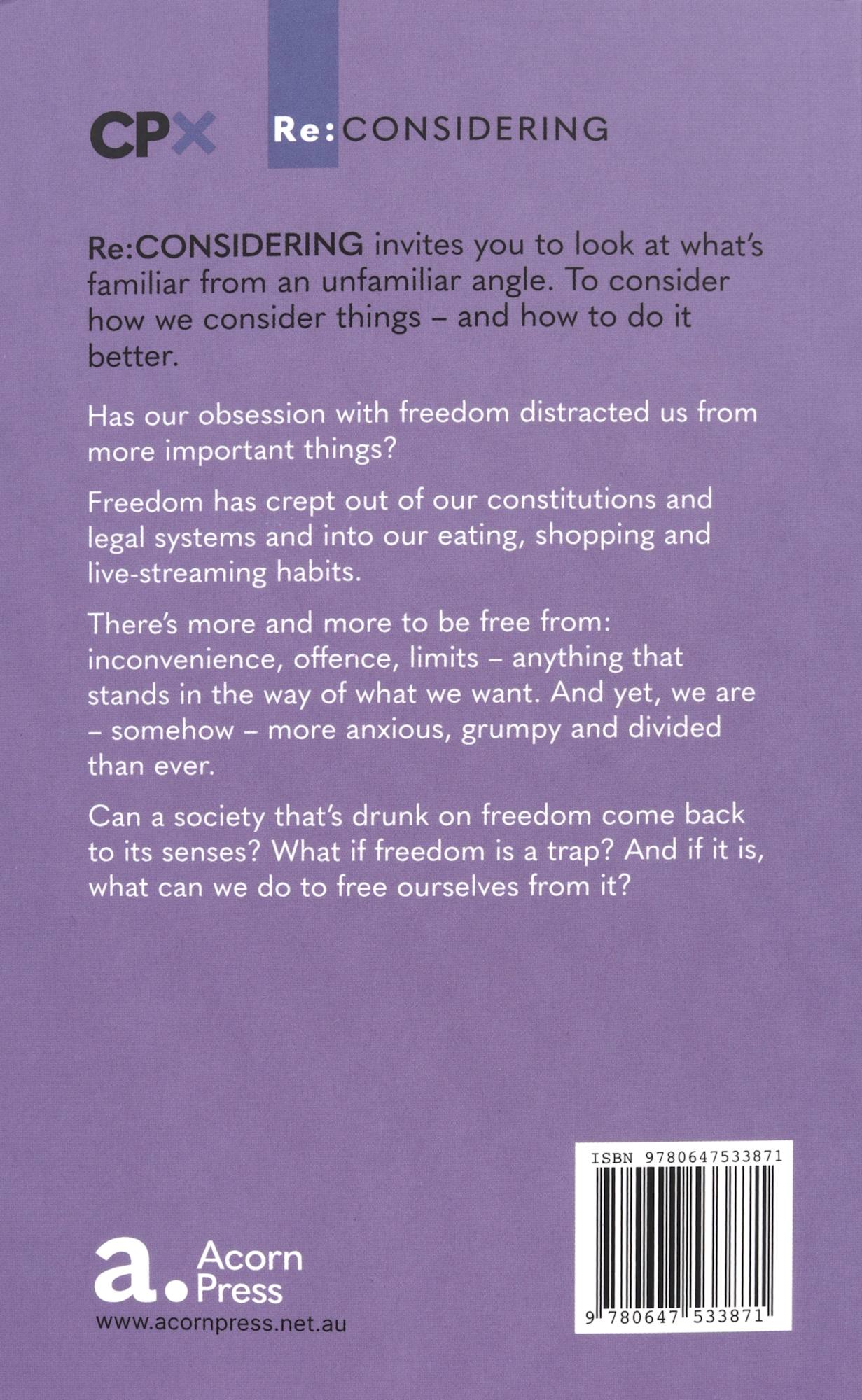 The Freedom Trap (Re-considering Series)