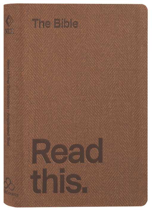 NLT Read This Bible (Anglicised) Vintage Brown