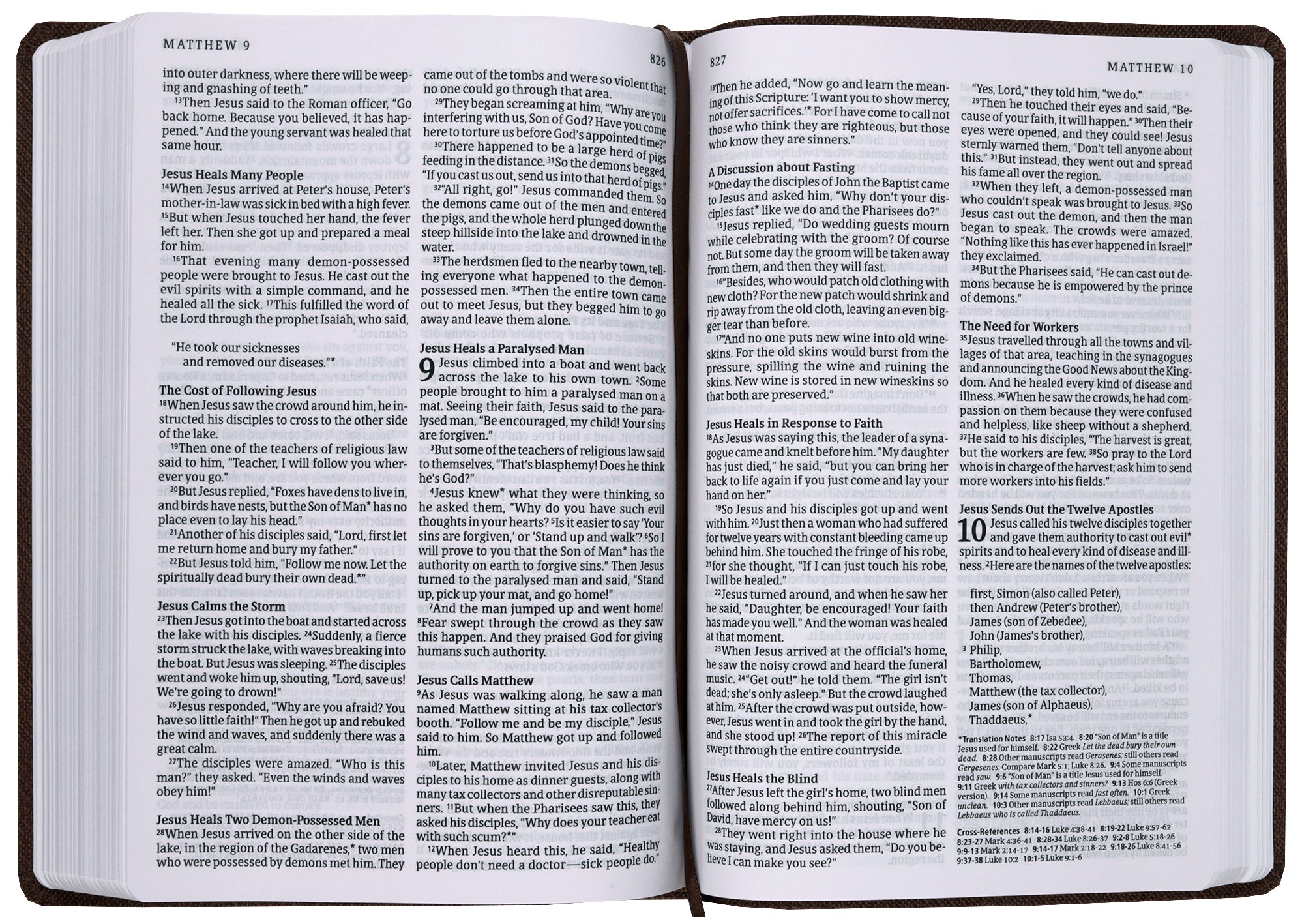 NLT Read This Bible (Anglicised) Vintage Brown