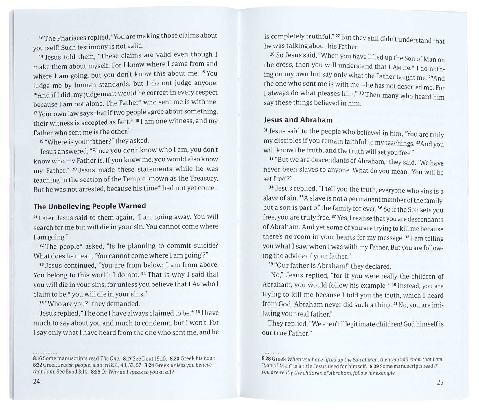 NLT Gospel of John (Anglicised)