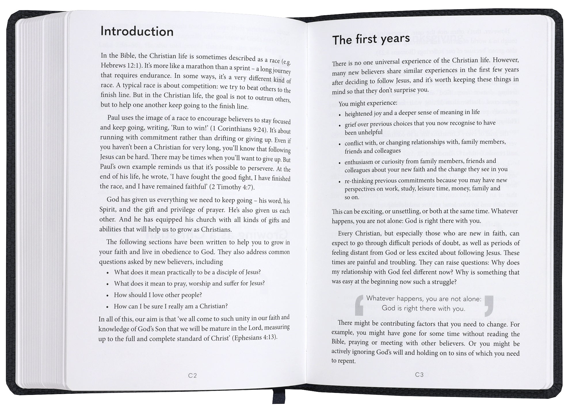 NLT New Beginnings Bible (Anglicised) Navy
