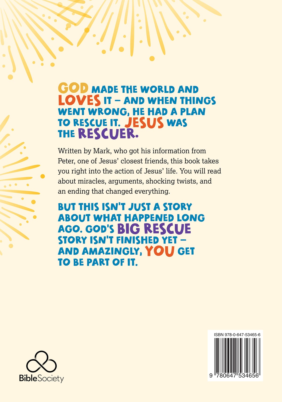 CEV Big Rescue Bible Book of Mark: The Story of Jesus the Rescuer God