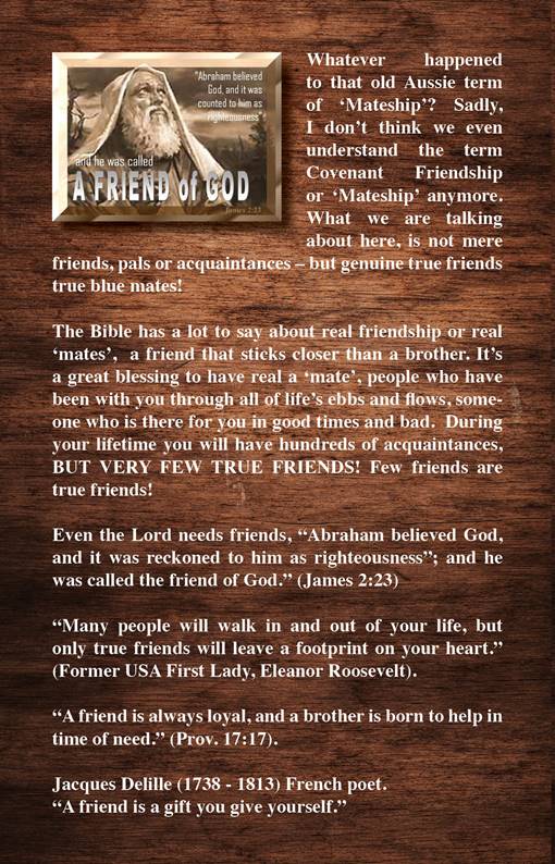 The Value of True Friends