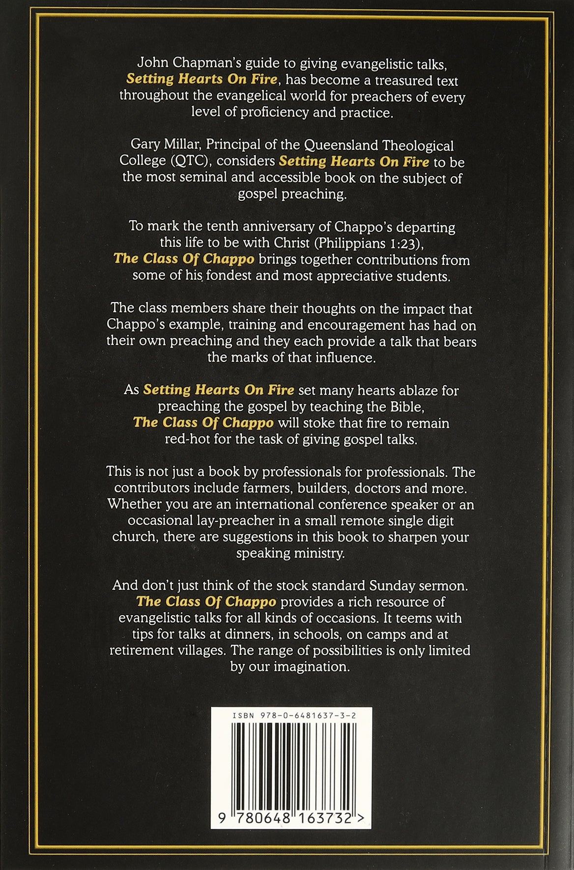 The Class of Chappo: Stoking the Burning in Our Hearts to Keep Preaching Christ