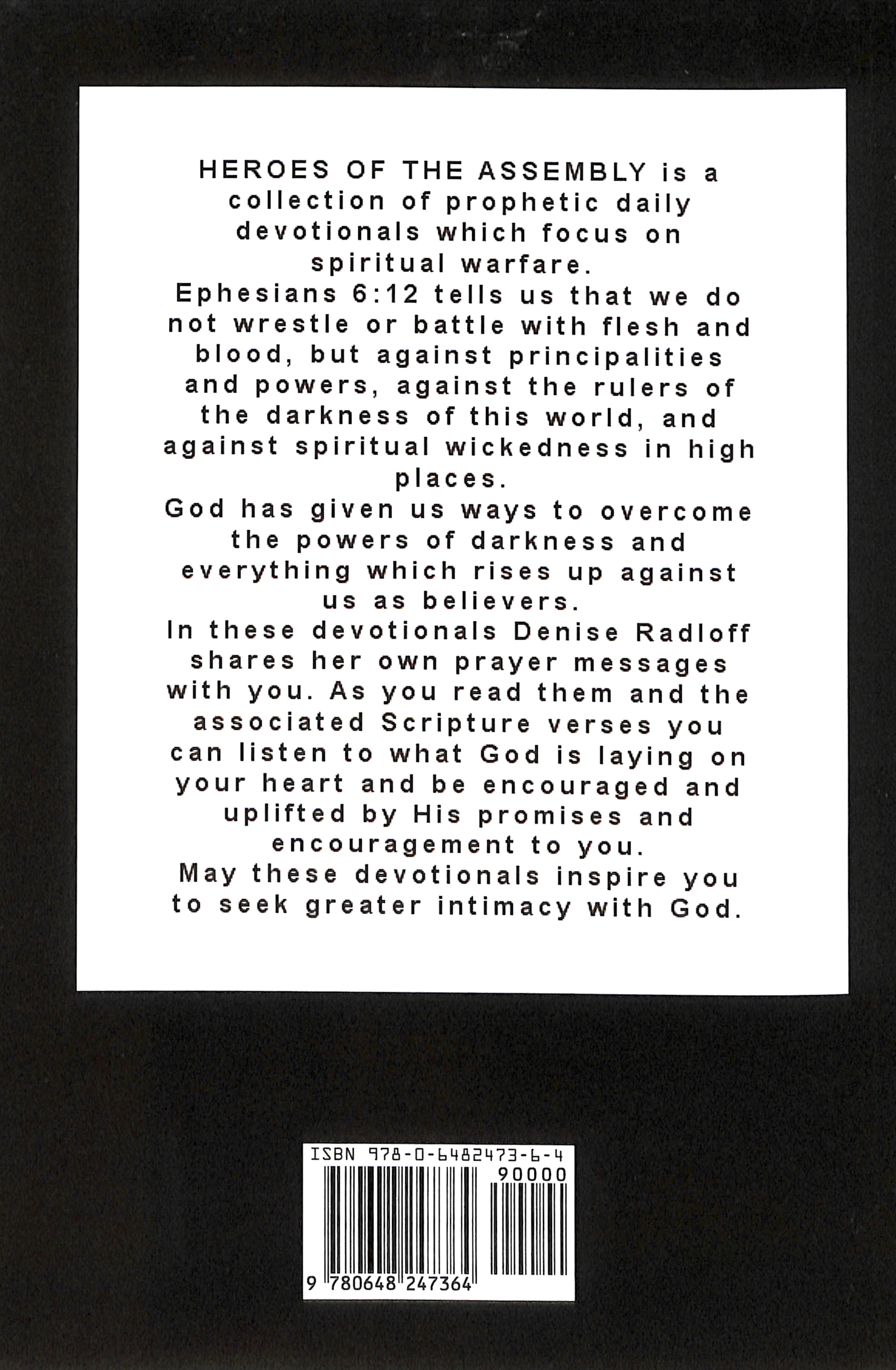 Heroes of the Assembly Volume #01: Prophetic Daily Devotionals