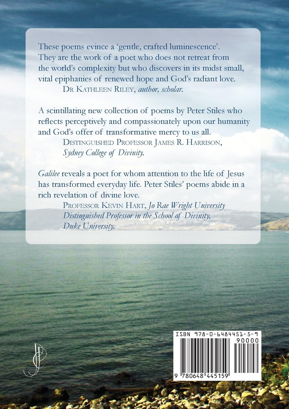 Galilee: A Collection of Poems