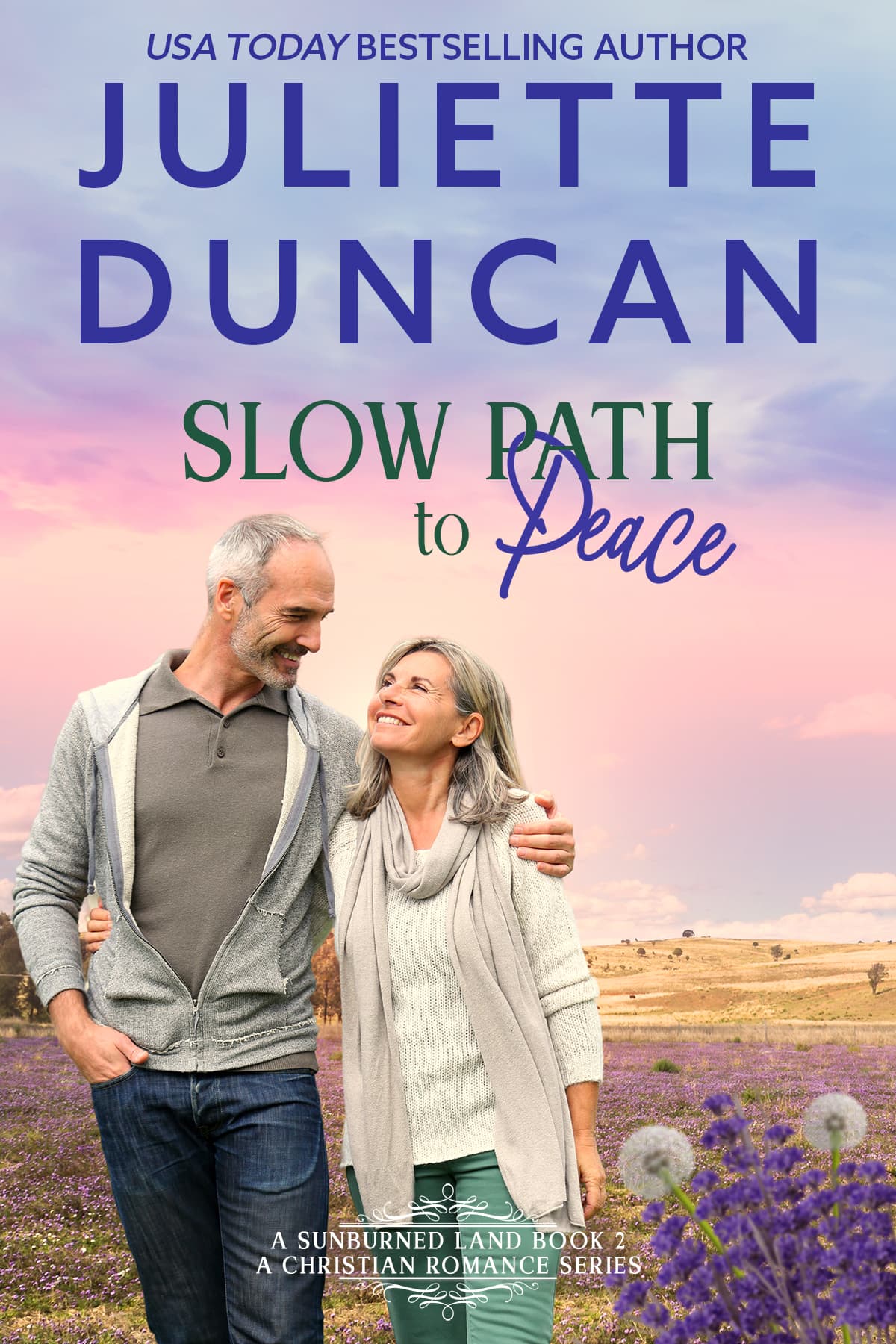 Slow Path to Peace: A Mature-Age Christian Romance (#02 in A Sunburned Land Series)