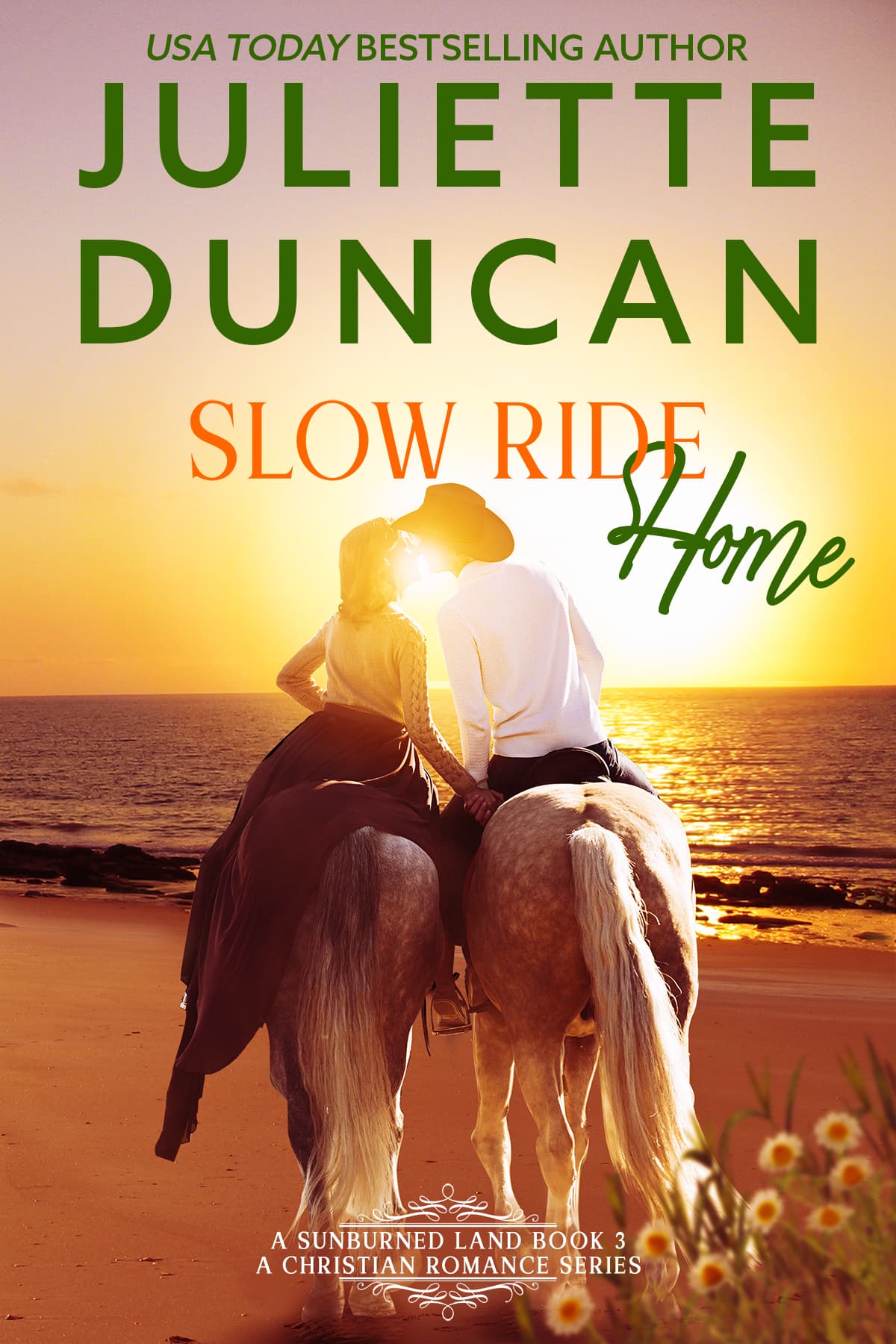 Slow Ride Home: A Mature-Age Christian Romance (#03 in A Sunburned Land Series)