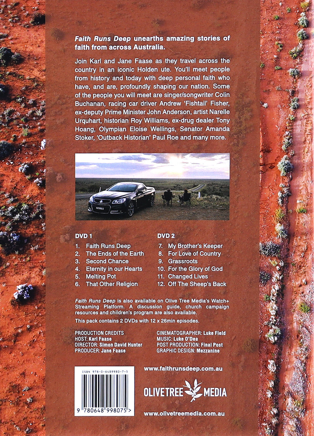 Faith Runs Deep: Unearthing Stories of Faith in Australia (DVD)