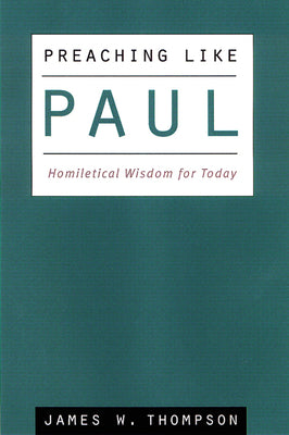 Preaching Like Paul