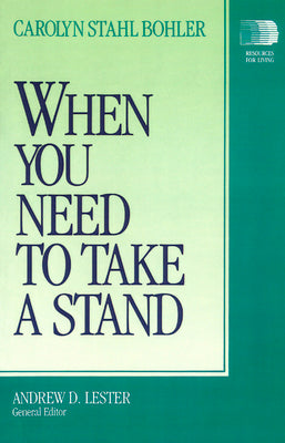 When You Need to Take a Stand