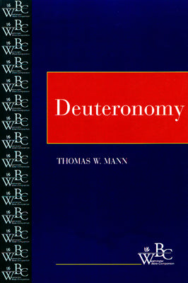 Deuteronomy (Westminster Bible Companion Series)