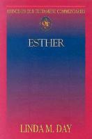 Esther (Abingdon Old Testament Commentaries Series)